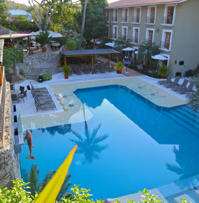 hotel binniguenda huatulco beach swimming pool 